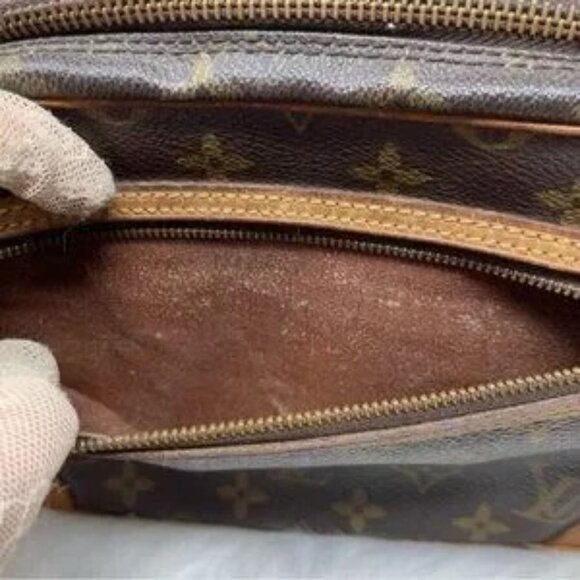 Pre-Owned-LOUIS VUITTON Monogram Marly Dragonne GM Clutch Bag 882TH - Picture 7 of 15